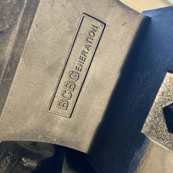 BCBG Women's Ulysa‎ Platform Boots Black  Platform Boots Size 7m BCBGeneration - Picture 10 of 10